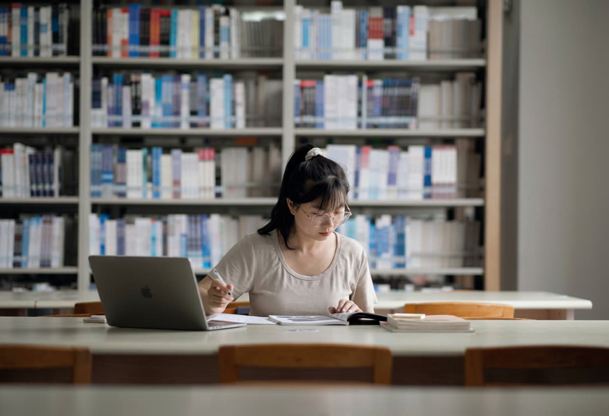 A student mapping out a study abroad plan after national exams.