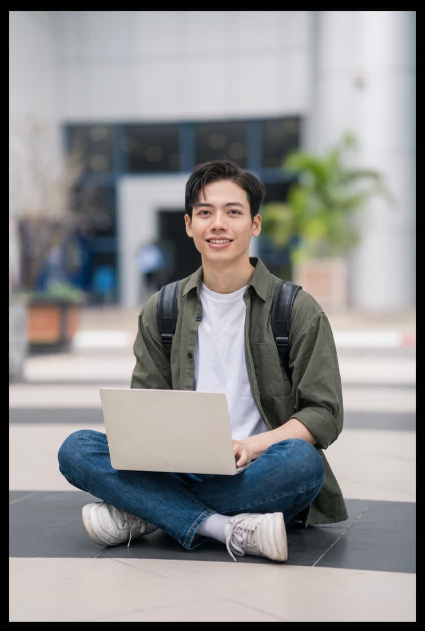 Steps for China students — Who we support study abroad backpack.