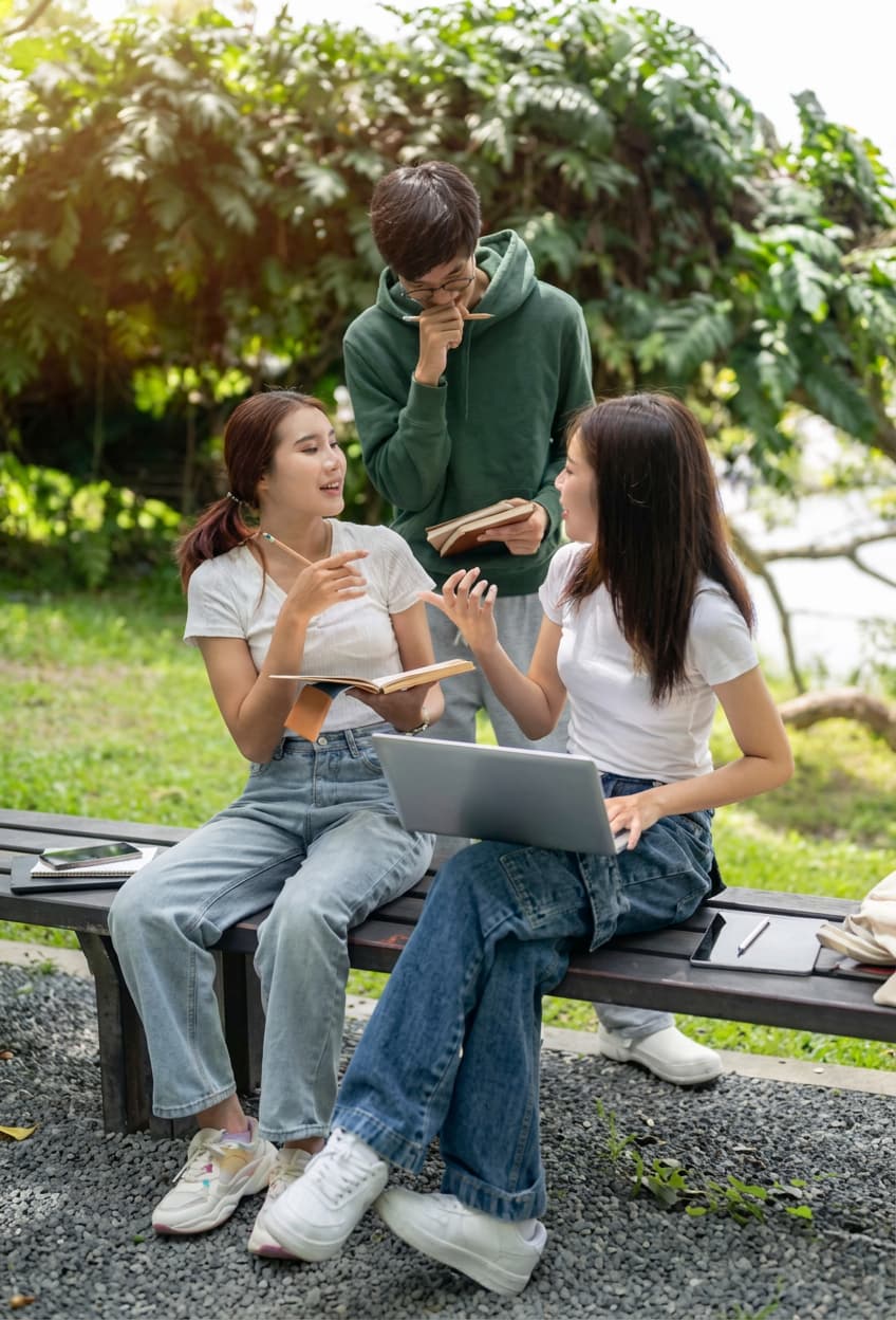 Steps for China students — Who we support study abroad backpack.