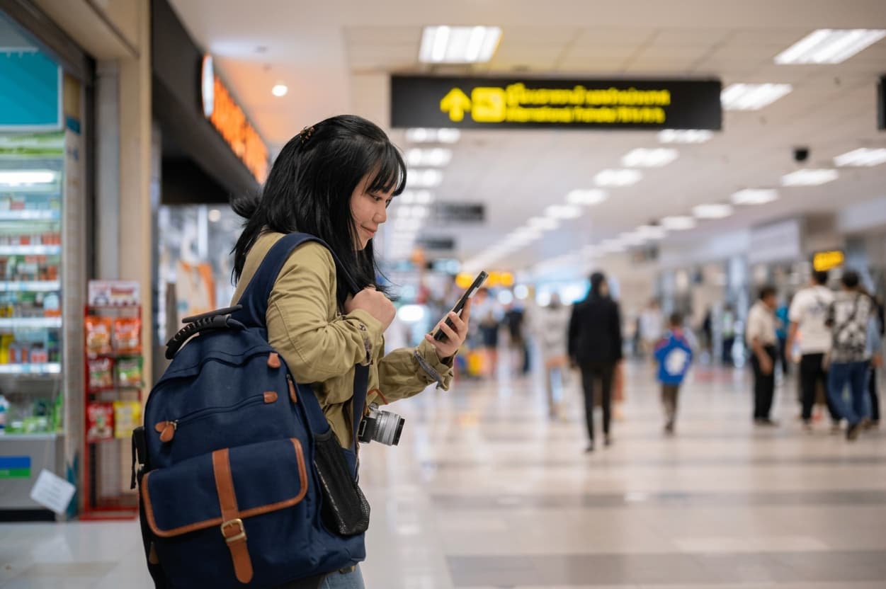 Pre-departure connection.