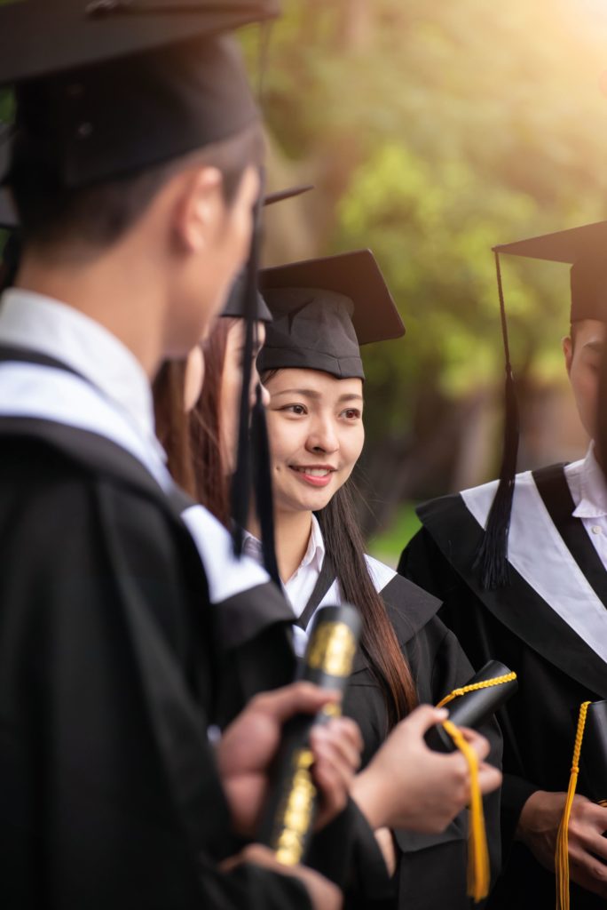 One adviser walking a student through connected study pathways.